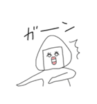シュールなおにぎりさん（個別スタンプ：34）