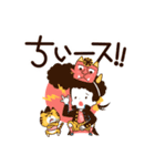 わがままハナちゃん ほっこり冬スタンプ（個別スタンプ：8）