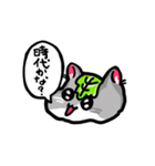 かしわハムちゃんのたずねるねずみスタンプ（個別スタンプ：12）