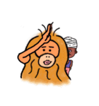 バジオとオラのスタンプ（個別スタンプ：10）