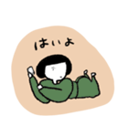 パジャマなひと【寝る前に使うスタンプ】（個別スタンプ：16）