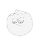 ほぼ顔（個別スタンプ：4）