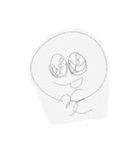 ほぼ顔（個別スタンプ：6）