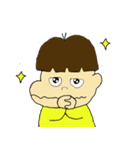 おくちの大きい少年スタンプ（個別スタンプ：3）