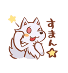黒ずきんちゃんと銀色のおおかみさん2（個別スタンプ：20）
