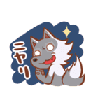 黒ずきんちゃんと銀色のおおかみさん2（個別スタンプ：27）