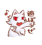 黒ずきんちゃんと銀色のおおかみさん2（個別スタンプ：36）