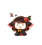 黒ずきんちゃんと銀色のおおかみさん2（個別スタンプ：40）