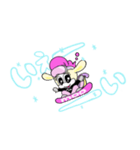 Moo＆Woo(スノーボード)（個別スタンプ：3）