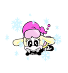 Moo＆Woo(スノーボード)（個別スタンプ：5）