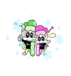 Moo＆Woo(スノーボード)（個別スタンプ：19）