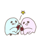 おばけ？くんとおばけちゃん（個別スタンプ：2）