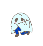 おばけ？くんとおばけちゃん（個別スタンプ：15）