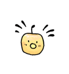 カラフルりんご。（個別スタンプ：2）