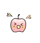 カラフルりんご。（個別スタンプ：11）