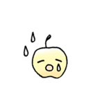 カラフルりんご。（個別スタンプ：12）