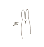 性悪なうさぎ（個別スタンプ：4）
