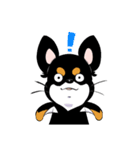 黒チワワの毎日（個別スタンプ：22）