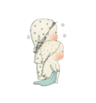 長いまつげの友達（個別スタンプ：9）