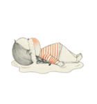 長いまつげの友達（個別スタンプ：20）