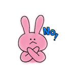 じゃんけんのパーに強いうさぎ（個別スタンプ：11）
