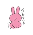 じゃんけんのパーに強いうさぎ（個別スタンプ：22）