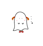 シーツをかぶった女の子（個別スタンプ：16）
