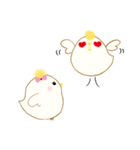 ポンポンひよことククひよこ（個別スタンプ：2）