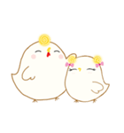 ポンポンひよことククひよこ（個別スタンプ：4）