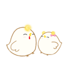 ポンポンひよことククひよこ（個別スタンプ：6）