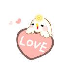 ポンポンひよことククひよこ（個別スタンプ：9）