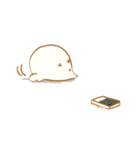 ポンポンひよことククひよこ（個別スタンプ：14）