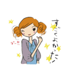 大人女子kokoron 明るいリアクション（個別スタンプ：4）