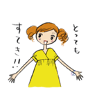 大人女子kokoron 明るいリアクション（個別スタンプ：7）