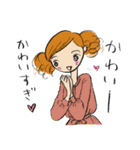 大人女子kokoron 明るいリアクション（個別スタンプ：10）