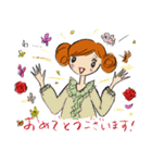 大人女子kokoron 明るいリアクション（個別スタンプ：38）