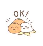 にこにこアザラシ仲良しスタンプ（個別スタンプ：4）