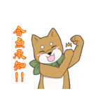 日本大好き！柴犬の茶太之助君！（個別スタンプ：22）