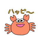 てんとうむしと海の生きものたち〜 5（個別スタンプ：11）