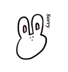 うさギの日常（個別スタンプ：14）