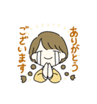 ゆるおんなのこのひとこと（個別スタンプ：5）