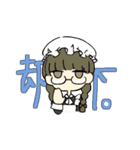 ゆるおんなのこのひとこと（個別スタンプ：14）