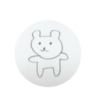 りこんのくま（個別スタンプ：1）