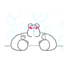 チーククマ（個別スタンプ：2）