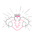 チーククマ（個別スタンプ：5）
