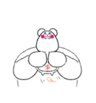 チーククマ（個別スタンプ：6）