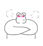 チーククマ（個別スタンプ：23）