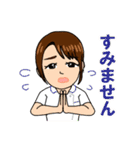 ワクワクよもぎ蒸しスタンプ（個別スタンプ：15）