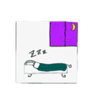いろいろな毛スタンプ（個別スタンプ：9）
