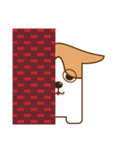 犬（コーギー）のスタンプ（個別スタンプ：1）